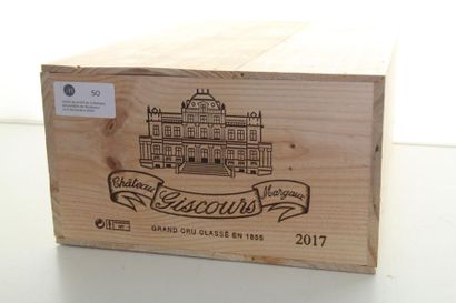 null 2017 - Ch. Giscours - Margaux Grand Cru Classé - 12 Blles