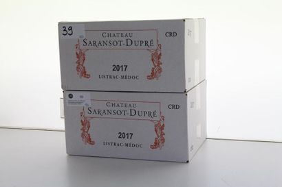 null 2017 - Ch. Saransot-Dupré - Listrac - 12 Blles
