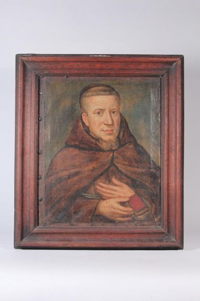 null ÉCOLE FRANCAISE XVIIIème
Portrait d'ecclésiastique
Huile sur toile
44 x 36 cm
(Repeints)
Dans...