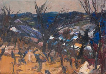 null Charles CANTE (1903-1981)
The vines.
Oil on canvas signed lower right.
65 x...
