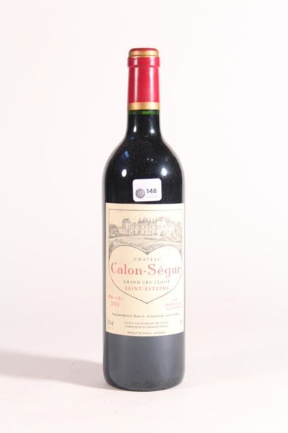 null 2001 - Château Calon Ségur 3eme Grand cru classé rouge Saint-Estèphe - 1 bl...