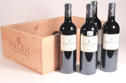 null 6 bouteilles Château Soleil 2005