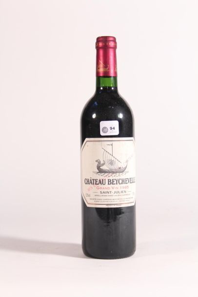 null 1995 - Château Beychevelle rouge Saint-Julien - 1 blle