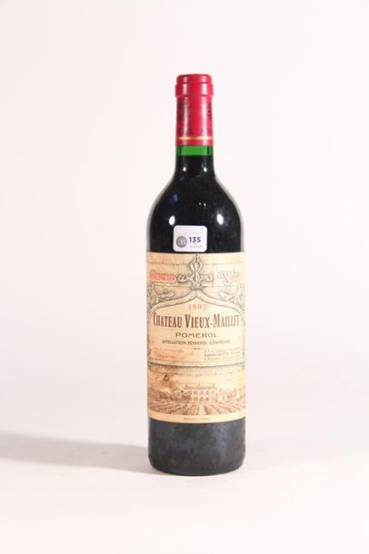 null 1993 - Château Vieux Maillet rouge Pomerol - 1 blle