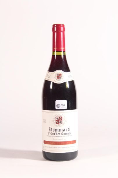 null 1995 - Pommard "1er Cru Les Experts" 1er Cru contrôlé - Bourgogne rouge Nuits...