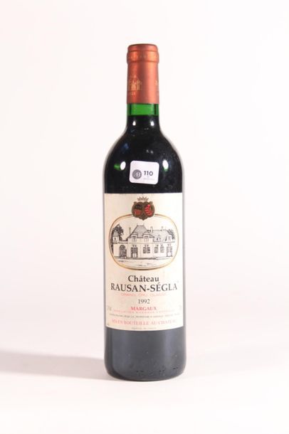 null 1992 - Château Rauzan Ségla 2nd Grand cru red Margaux - 1 blle