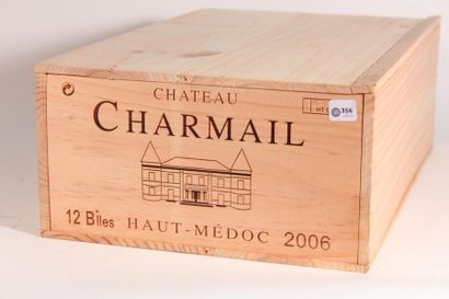 null 12 bouteilles Château Charmail 2006 (1 caisse de 12 d'origine non ouverte) 