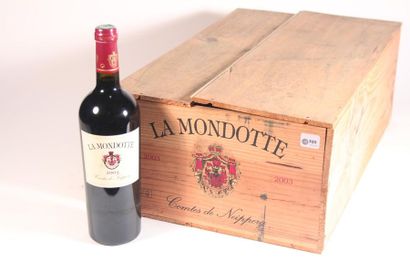 null 9 bouteilles Château La Mondotte 2003
