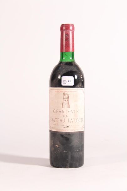 null 1973 - Château Latour rouge Pauillac - 1 blle