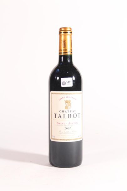 null 2002 - Château Talbot 4ème Grand cru rouge Saint-Julien - 1 blle
