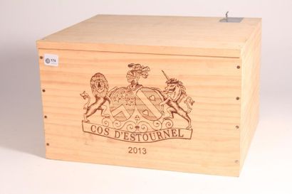 null 2013 - Château Cos d'Estournel
Saint-Estèphe - 6 blles - Original wooden bo...