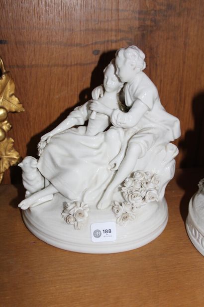 null CAPO DI MONTE

Porcelain group from BOUCHER 

Chivalrous scene

nineteenth century

Height:...