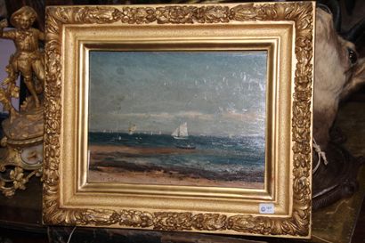 null Th. ROBERT

Marine

Oil on panel signed lower left and dated 1910.

25 x 35...