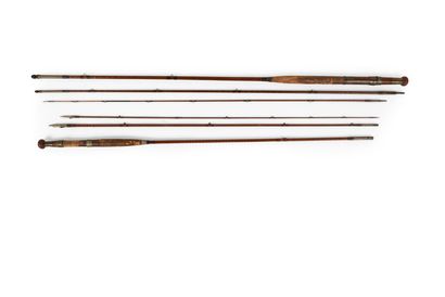 null CASTING RODS & FLY

Brand Wyers Frères 30 Quai du Louvres Paris: - Fly rod approx....