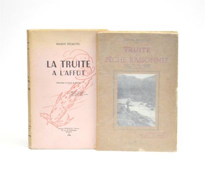 null PECALVEL (Marin)

La Truite à l'Affut. Rodez, Subervie, 1946.

In-8 broché,...