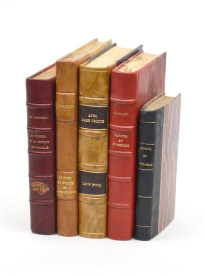 null FISHING - BOUND BOOKS

Meeting of 5 volumes in 1/2 binding of the time: - From...
