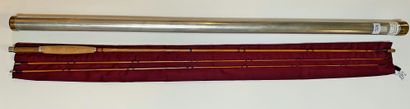 null FLY CROWN

J W Haynie "Nodeless" Cane, split bamboo, 2 strands, 2 scions, 7'4"...