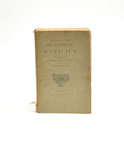 null APICIUS

Les Dix Livres de Cuisine d'APICIUS. Traduits du Latin pour la première...