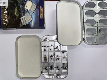 null BOÎTE à MOUCHES

Environ 40 mouches contenues dans 2 boîtes aluminium (Richard...