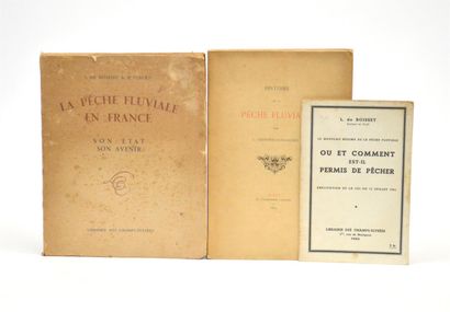 null PÊCHE FLUVIALE

Réunion de 3 volumes : - CHANOINE-DAVRANCHES (L.) : Histoire...