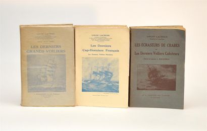 null LACROIX (Louis) - [Tall Ships]

Meeting of 3 books on Tall Ships and Cap-Horniers:...