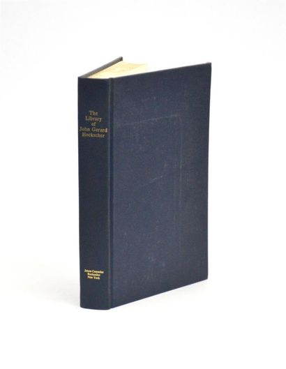 null HECKSCHER

The Library of the late John Gerard HECKSCHER. 1906 (facsimilé de...