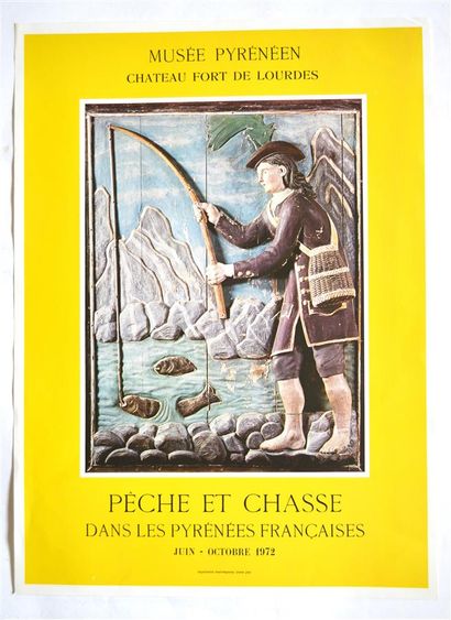 null POSTER - MUSÉE PYRÉNÉEN

Fishing and Hunting in the French Pyrenees. June-October...