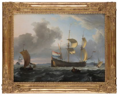 Ludolf BACKHUYSEN (Emden 1630-Amsterdam 1708)

Marine...