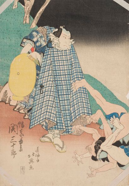 SHUNBAISAI HOKUEI 

Japon, XIXème siècle.

Deux...