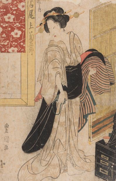 null UTAGAWA TOYOKUNI I

Japon, époque Edo, 1813/1835.

Oban tate-e : quatre estampes...