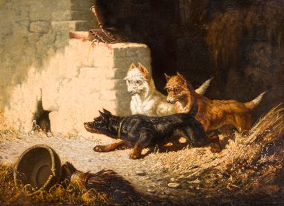 Vincent DE VOS (1829-1875)

La chasse aux...