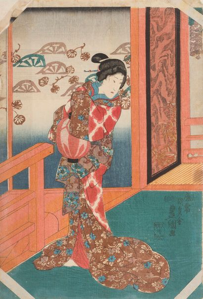 null UTAGAWA KUNISADA (TOYOKUNI III)

Japon, époque Edo, 1810/1861.

Treize estampes...