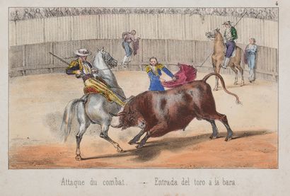 null [TAUROMACHIE]

España-corrida de toros. Courses et combats de taureaux. Espagne....