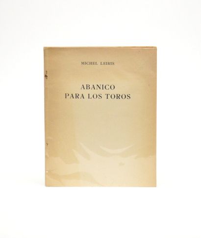 null LEIRIS (Michel)

Abanico para los toros. Extrait de mesures (15 octobre 1938).

Grand...