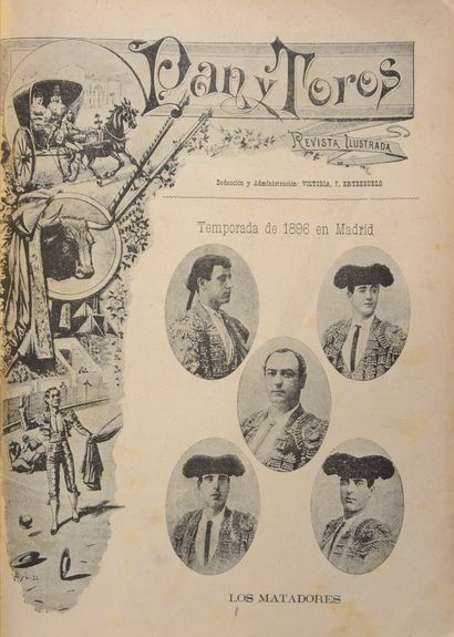 null PAN Y TOROS

Pan y Toros. Revista illustrada. Année 1896.

1ère année de la...