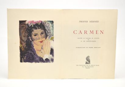 null MÉRIMÉE (Prosper) - [SAINTE-CROIX]

Carmen. Illustré de planches en couleurs...