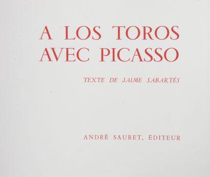 null SABARTÉS (Jaime) - [PICASSO (Pablo)]

A los Toros avec Picasso. Monte-Carlo,...