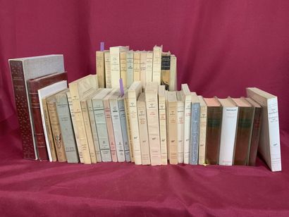 null HENRY DE MONTHERLANT (1895-1972) 

ensemble d'environ 40 ouvrages, dont : Collection...