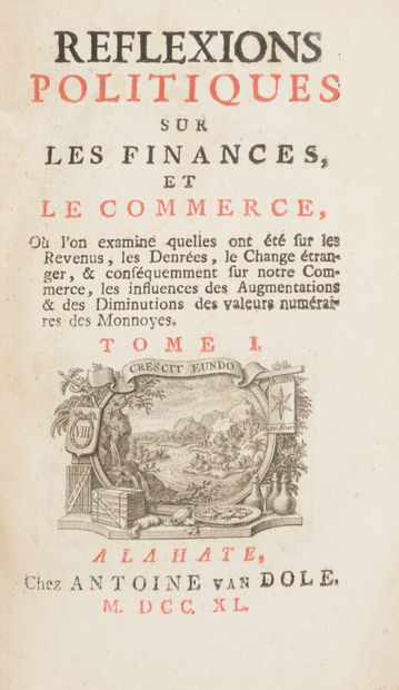 null Economy - Finance

DUTOT (Charles of Ferrara)

Political reflections on Finance,...
