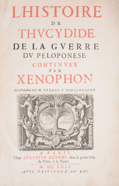 null Histoire Grèce

THUCYDIDE & XÉNOPHON

L'Histoire de Thucydide, de la Guerre...