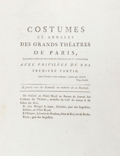 null Theatre - Costumes - Ex-libris Louis Jouvet

LE VACHER de CHARNOIS (Jean-Charles)

Costumes...