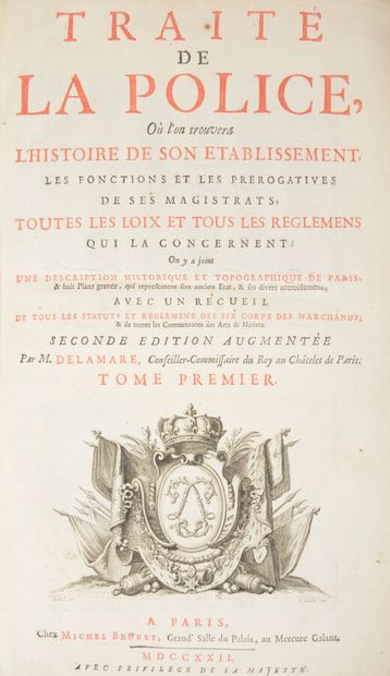 null Paris

DELAMARE (Nicolas) - [LECLER DU BRILLET (Anne)]

A treatise on the Police,...