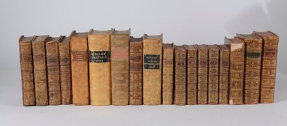 null Eighteenth and nineteenth century bindings - ALMANACHS

Set of imperial, royal...