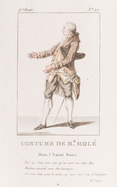 null Theatre - Costumes - Ex-libris Louis Jouvet

LE VACHER de CHARNOIS (Jean-Charles)

Costumes...