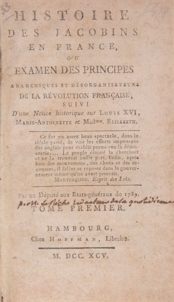 null Jacobins

LE RICHE (rédacteur à La Quotidienne)

Histoire des Jacobins en France...