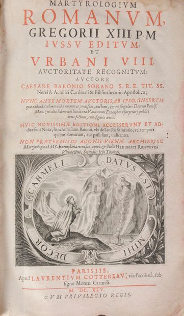 null [CATHOLIC RELIGION]

Martyrologium romanum Gregorii XIII P.M. iussi editum et...