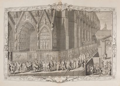 null DANCHET (Antoine)]

The Coronation of Louis XV, King of France and Navarre,...