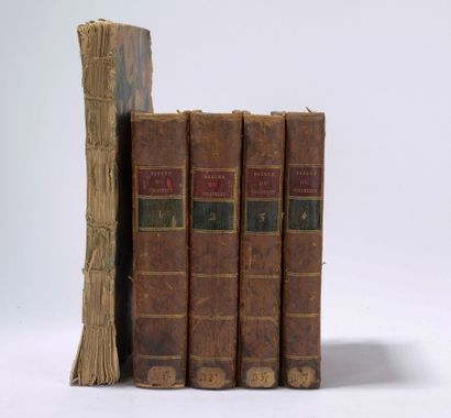 null DAYS OF 5 AND 6 OCTOBER 1789]

Set of 4 volumes containing numerous pieces on...