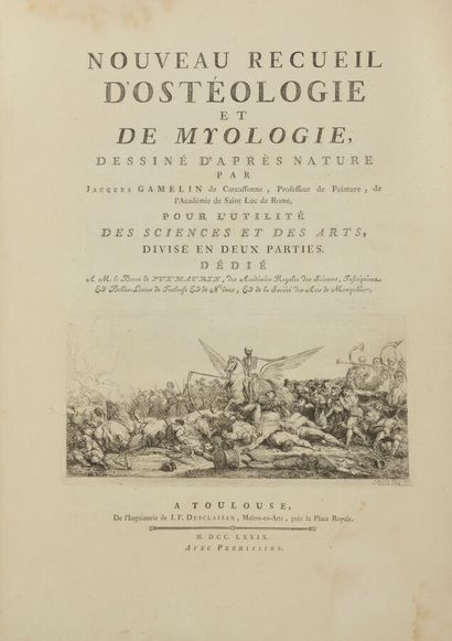 null GAMELIN (Jacques)

New collection of Osteology and Myology drawn after nature...