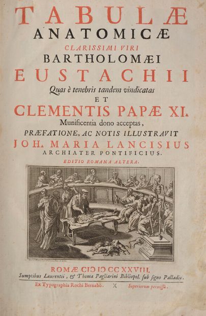 null EUSTACHIUS (Bartholomeo)

Tabulae anatomicae clarissimi viri Bartholomaei Eustachii....